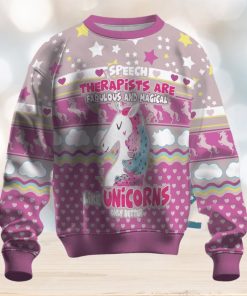 Speed Therapist Are Fabulous And Magical Ugly Christmas Sweater