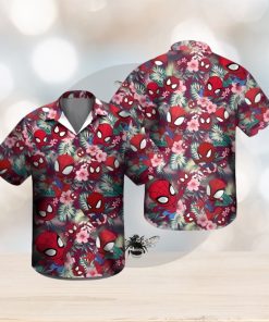 Spider Man Chibi Hawaiian Shirt, Spider Man Button Up Shirt