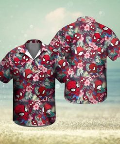 Spider Man Chibi Hawaiian Shirt, Spider Man Button Up Shirt