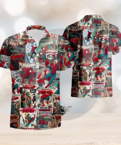 Spider Man Set 3D Hawaiian Shirt And Short Gift For Men And Women