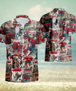 Spider Man Set 3D Hawaiian Shirt And Short Gift For Men And Women