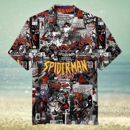 Spiderman Hawaiian 3D Shirt