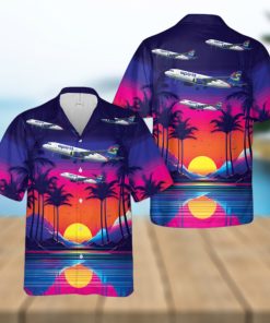 Spirit Airlines FlightFactor A320 'Skittles' livery Hawaiian Shirt