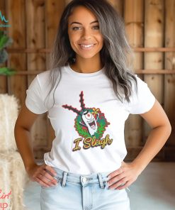 SpongeBob SquarePants I Sleigh Womens Grey Marl Short Sleeved T Shirt