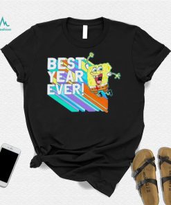 Spongebob Squarepants rainbow best year ever funny shirt