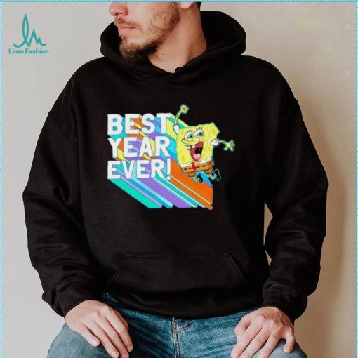 Spongebob Squarepants rainbow best year ever funny shirt