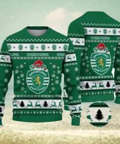 Sporting Clube De Portugal Ugly Christmas Sweater Ideal Gift For Fans