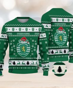 Sporting Clube De Portugal Ugly Christmas Sweater Ideal Gift For Fans