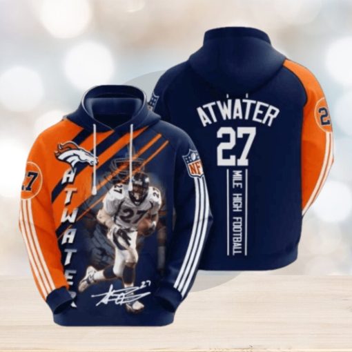 Sports American Football Nfl Denver Broncos Steve Atwater Usa 1008 Hoodie 3D Sweatshirt Tshirt Football Gift