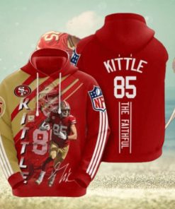 Sports American Football Nfl San Francisco 49Ers George Kittle Usa 1213 Hoodie 3D Sweatshirt Tshirt Football Gift