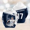 Personalized Custom Name And Number New England Patriots 3D All Over Print Hoodie Zipup Hoodie Sweatshirt Tshirt Football Gift