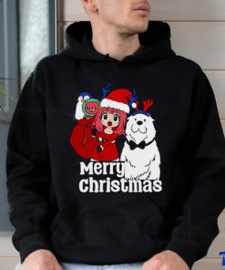 Spy X Family Merry Christmas Anya And Bond Holiday Anime T Shirt