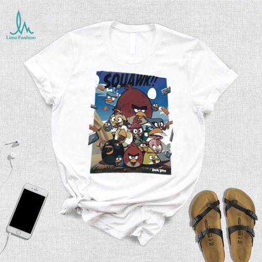 Squawk angry birds shirt