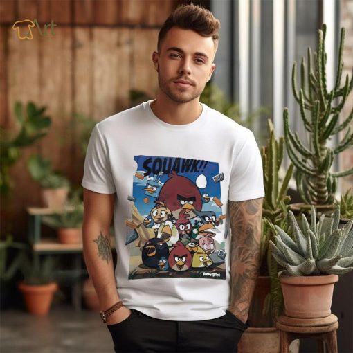 Squawk angry birds shirt