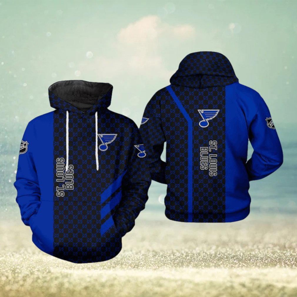 St. Louis Blues NHL 3D Printed Hoodie St. Louis Blues NHL 3D Printed Hoodie