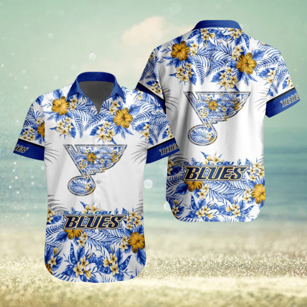 St. Louis Blues NHL Team Beach Vibe Hawaiian Shirt St. Louis Blues NHL Team Beach Vibe Hawaiian Shirt