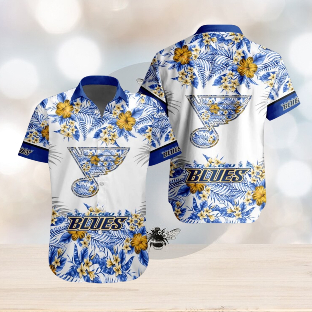 St. Louis Blues NHL Team Beach Vibe Hawaiian Shirt St. Louis Blues NHL Team Beach Vibe Hawaiian Shirt