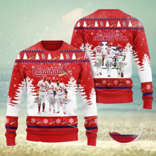 St. Louis Cardinals Fans 3D Ugly Christmas Sweater Christmas Gift Men And Women 2023 Sweater