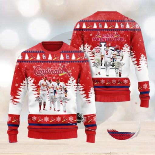 St. Louis Cardinals Fans 3D Ugly Christmas Sweater Christmas Gift Men And Women 2023 Sweater