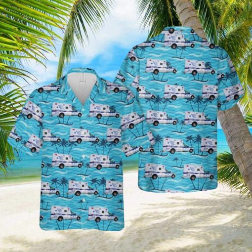 Stamford EMS Hawaiian Shirt Aloha Summer Beach Shirt