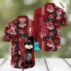 NCAA Washington State Cougars Hawaiian Shirt Mickey And Floral Pattern