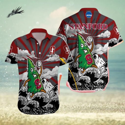 Stanford Cardinal NCAA Summer Custom Name Hawaiian Shirt Beach For Men Women Gift For Fans