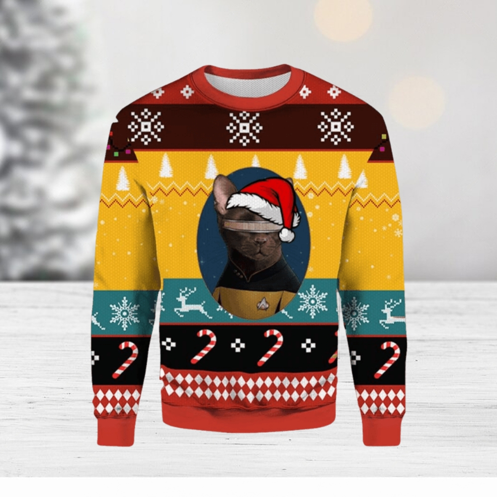 Star trek ugly christmas on sale sweater