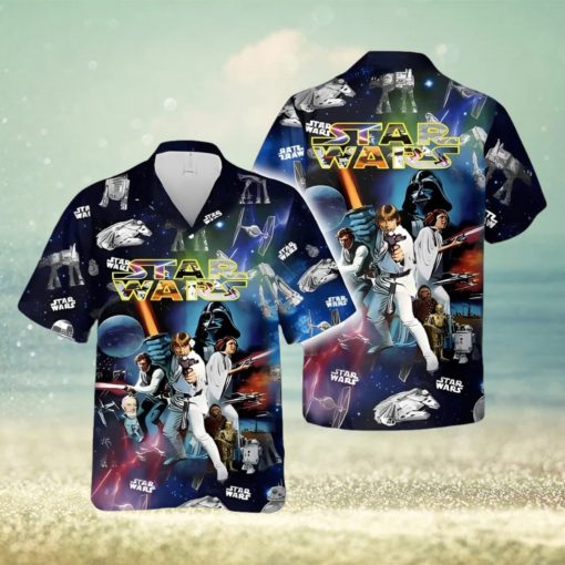 Star War Super Soft Rayon Darth Vader Hawaiian Shirt