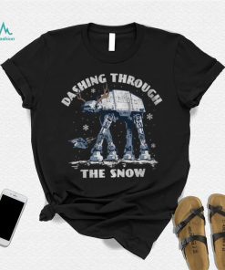 Star Wars Mad Engine Dashing Through The Snow T Shirt