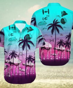 Star Wars Movie Lover Star Wars Light Blue Hawaiian Shirt