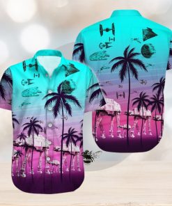 Star Wars Movie Lover Star Wars Light Blue Hawaiian Shirt