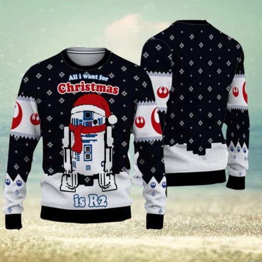 Star Wars R2D2 Ugly Christmas Sweater