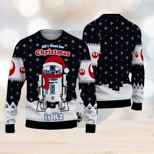 Star Wars R2D2 Ugly Christmas Sweater