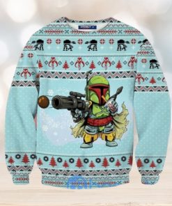 Star Wars Storm Trooper Ugly Christmas All Over Printed Sweatshirt