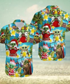 Star Wars Yoda Christmas Disney Hawaiian Shirt