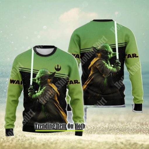 Star Wars Yoda Do Or Do Not There Is No Try Christmas Ugly Sweater