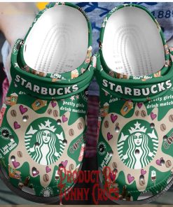 Starbucks Valentines Day Crocs