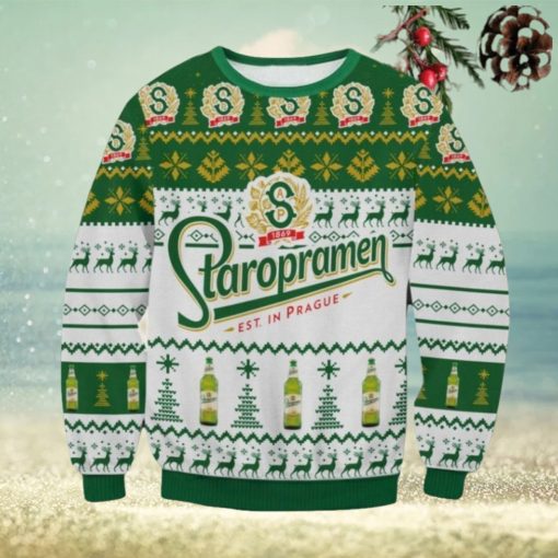 Staropramen Christmas Ugly Sweater Christmas Gift For Men And Women