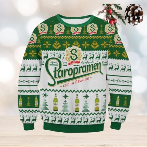 Staropramen Christmas Ugly Sweater Christmas Gift For Men And Women