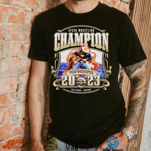 Steer Wrestling Champion Tyler Waguespack 2023 shirt