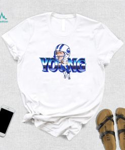 Steve Young big head 90’s sports style caricature funny shirt