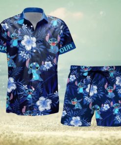 Stitch Hawaiian Shirt, Stitch Short Men, Custom Stitch Hawaiian Shirt