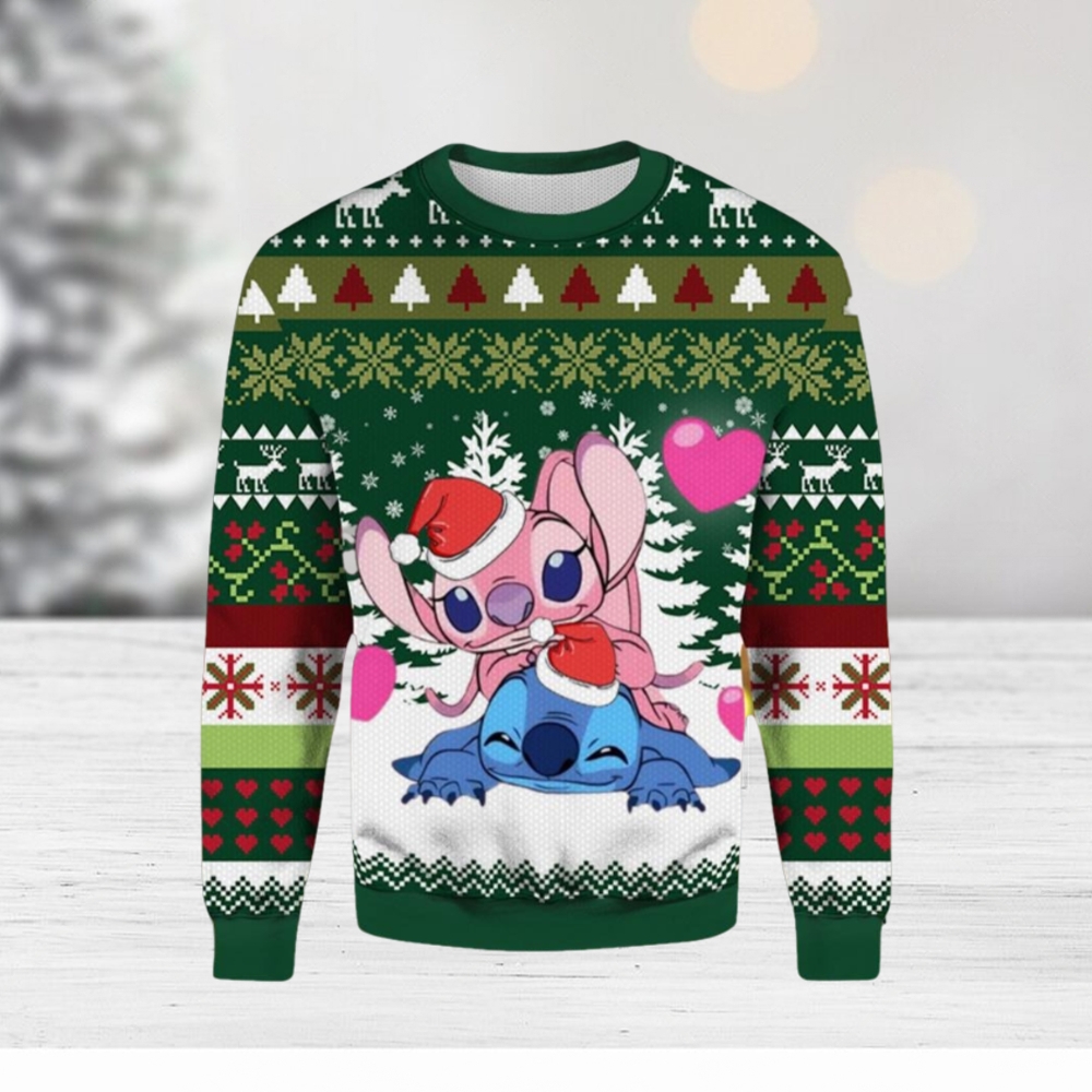 Disney stitch ugly hot sale christmas sweater