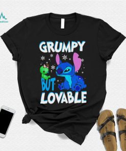 Stitch grumpy but lovable character funny shirt