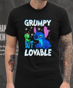 Stitch grumpy but lovable character funny shirt