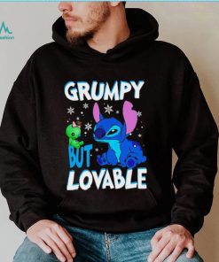 Stitch grumpy but lovable character funny shirt