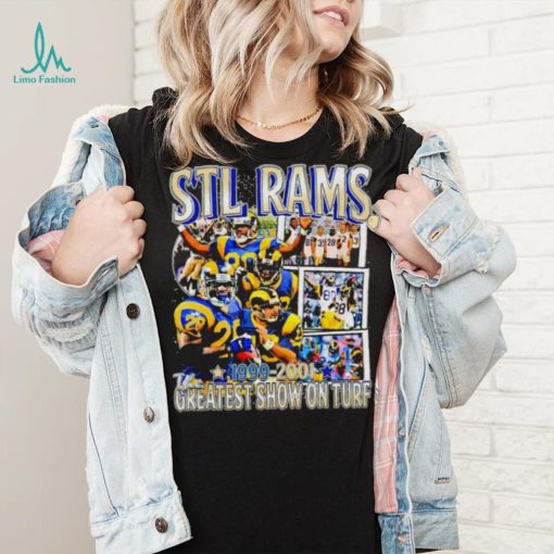 Stl Rams 1999 2001 the greatest show on turf vintage shirt