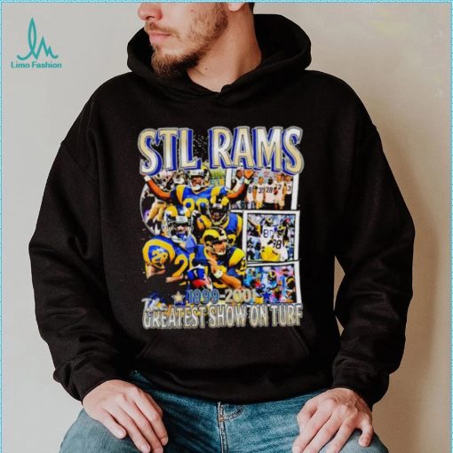 Stl Rams 1999 2001 the greatest show on turf vintage shirt