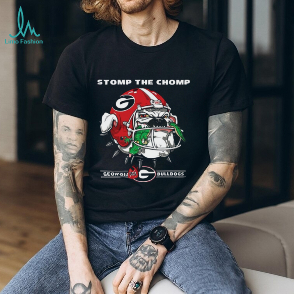 Stomp The Chomp Georgia Bulldogs T Shirt Stomp The Chomp Georgia Bulldogs T Shirt