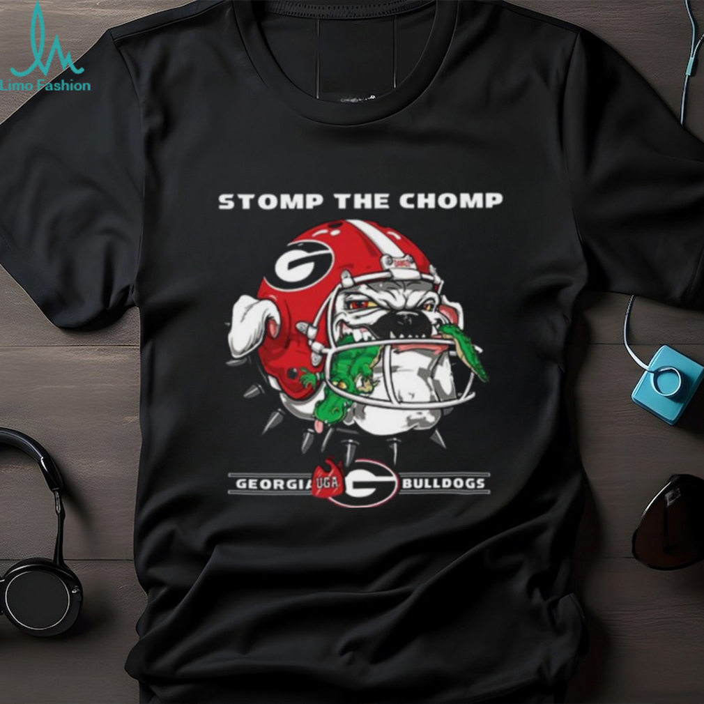 Stomp The Chomp Georgia Bulldogs T Shirt Stomp The Chomp Georgia Bulldogs T Shirt